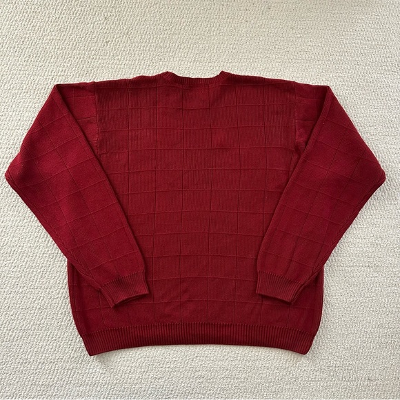 Vintage Knit Quilt Sweater - Picture 4 of 7
